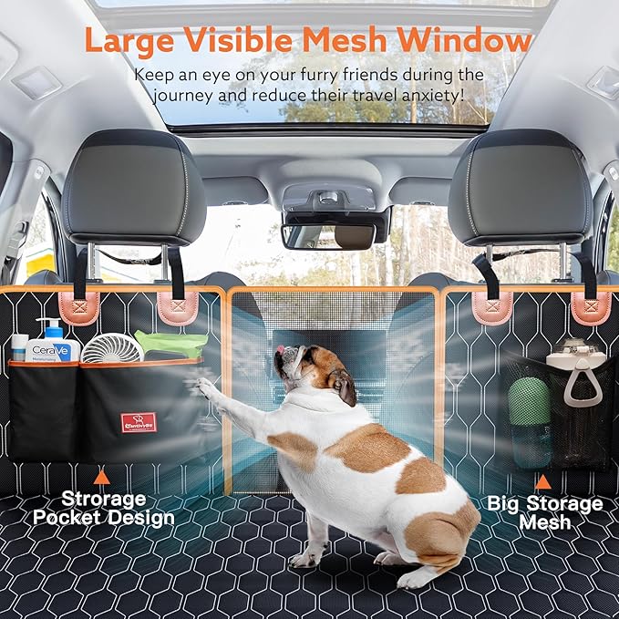 TantivyBo Back Seat Extender for Dogs