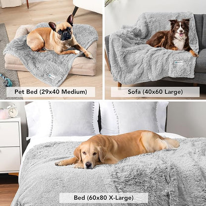 PetAmi Waterproof Dog Blanket for Small Medium Dogs 29x40 Light