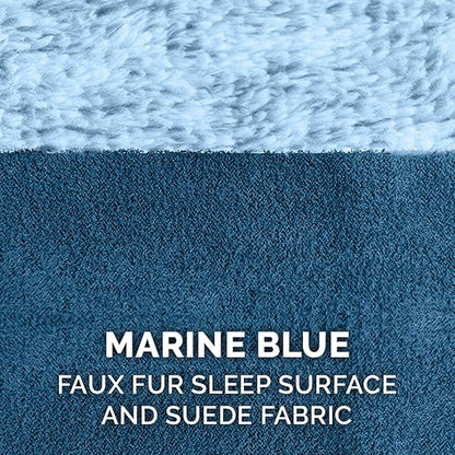 Furhaven Memory Foam Dog Bed for Large Dogs w/ Removable Bolsters & Washable Cover 95 lbs