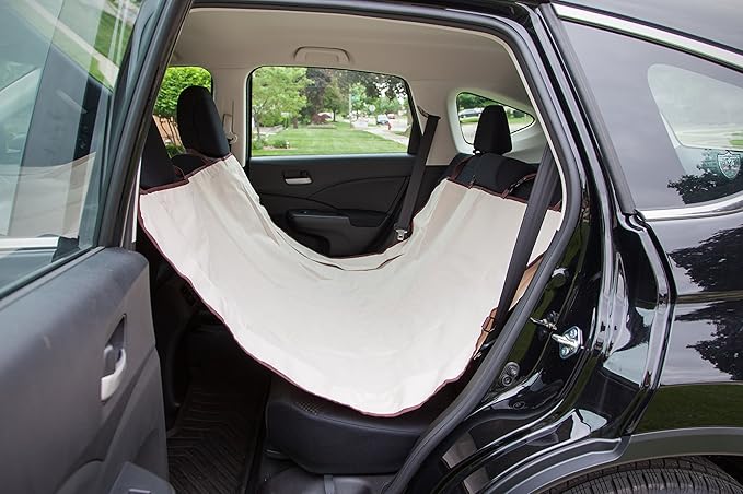 IRIS USA Large Dog Car Seat Hammock Cover