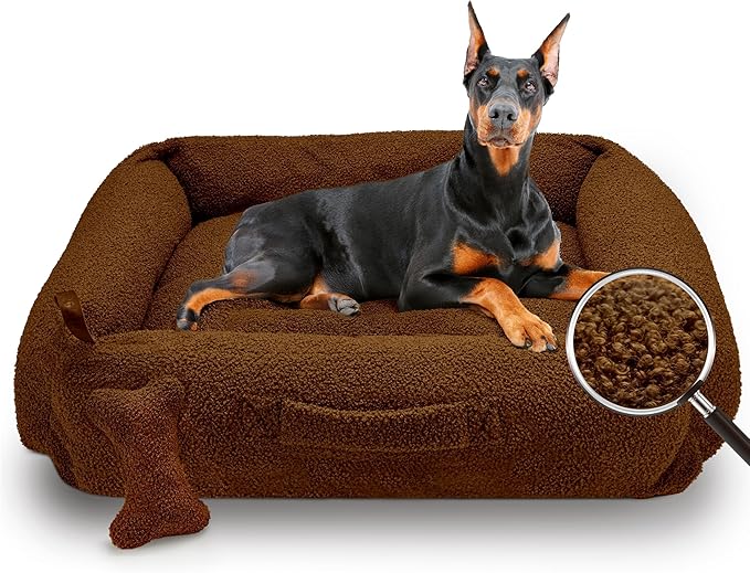 Sytopia Calming Dog Bed for Medium Dogs 54''
