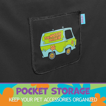 BDK Scooby Doo Dog Car Seat Cover for Back Seat – Hammock Dog Seat Protector with Storage Pocket