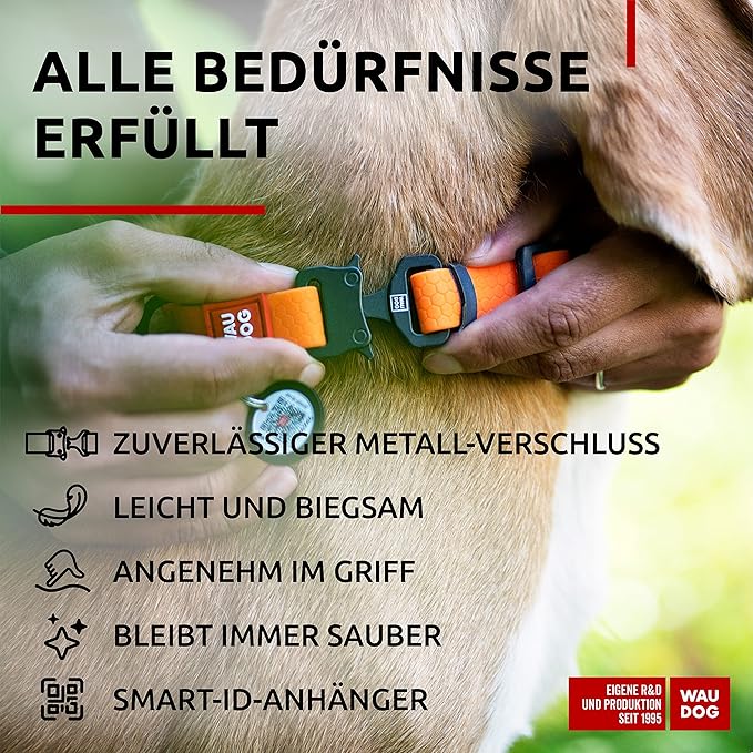 WAUDOG Waterproof Dog Collar