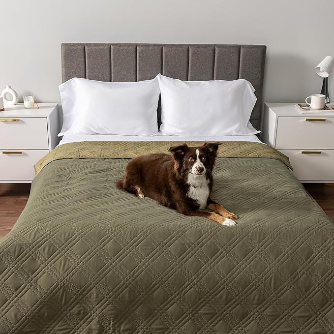 PetAmi Waterproof Couch Cover for Dogs 102x82 Green