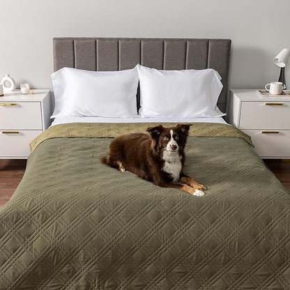 PetAmi Waterproof Couch Cover for Dogs 102x82 Green