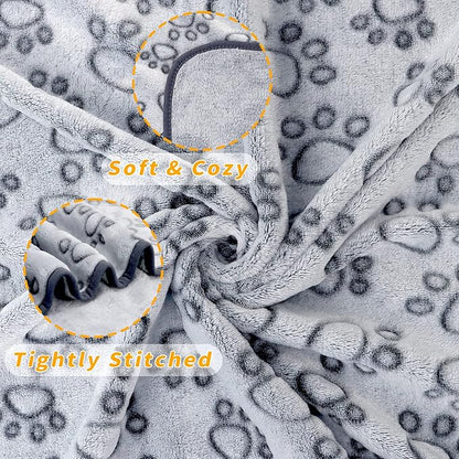 Small Dog Blanket for Medium Large Dogs Fleece