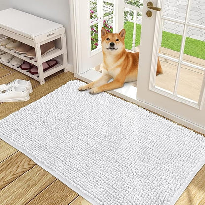 OLANLY Dog Door Mat for Muddy Paws 48x30