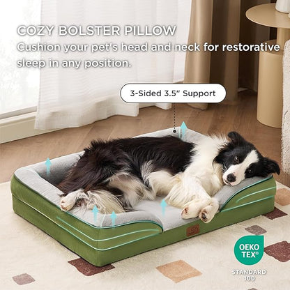 Bedsure Orthopedic Dog Bed for Large Dogs