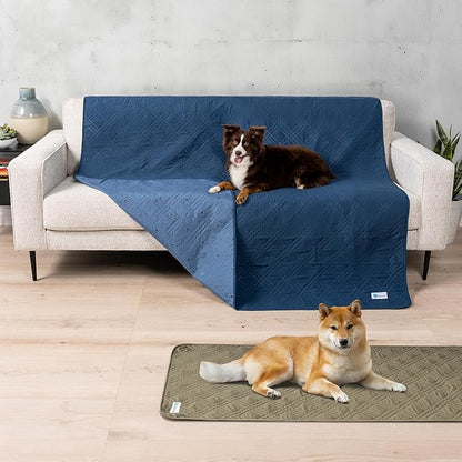 PetAmi Waterproof Couch Cover for Dogs 68x82 Blue