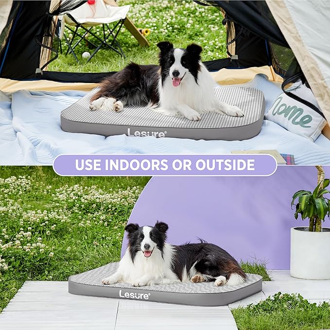 Lesure Inflatable Waterproof Dog Bed for Large Dogs 3 Inch