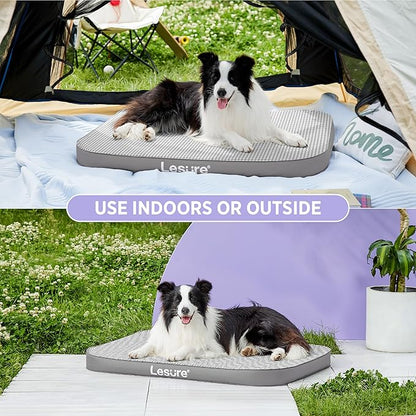 Lesure Inflatable Waterproof Dog Bed for Large Dogs 3 Inch
