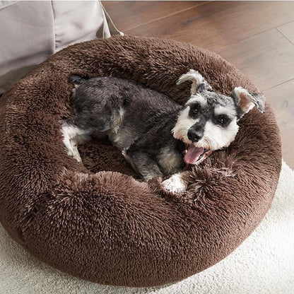 Bedsure Calming Dog Bed for Small Dogs 23 inches 25 lbs
