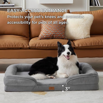 Bedsure Orthopedic Dog Bed for Large Dogs