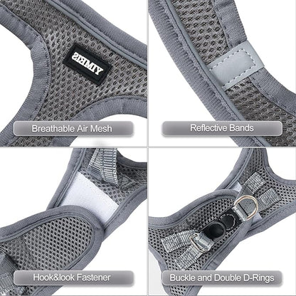 YIMEIS Dog Harness and Leash Set 1)