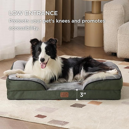 Bedsure Orthopedic Dog Bed for Large Dogs