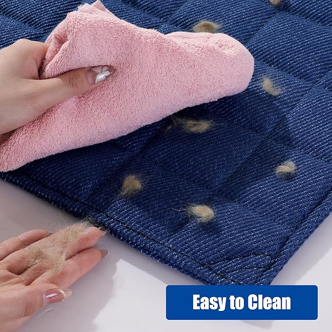 HOMBYS Chew Proof Dog Crate Bed Mat 18"x29" Indestructible