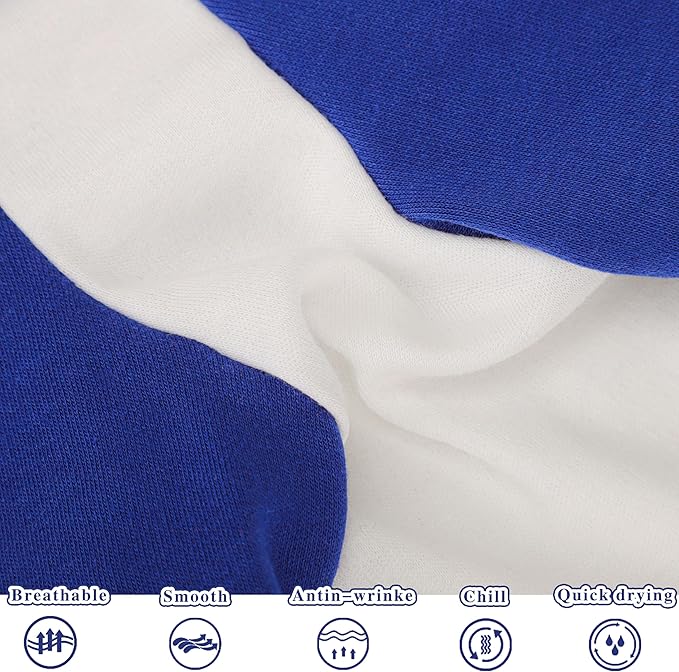 Stylish 2PCS Color Block Dog Shirt: Premium Polycotton Blend 3XL