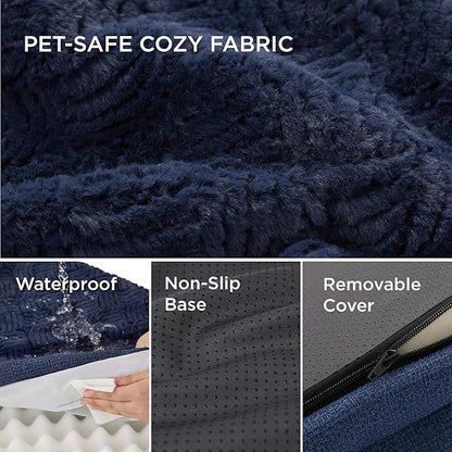 Bedsure Orthopedic Dog Bed for Medium Dogs