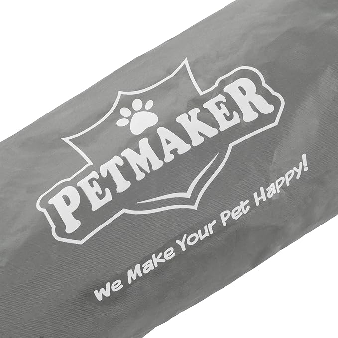 PETMAKER Elevated Dog Bed 24.5x18.5-Inch Portable 25lbs (Gray)