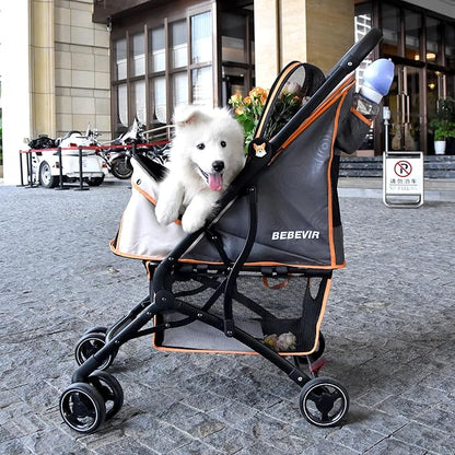 Dog Stroller for Small Medium Dogs and Cats 30LBS Puppies