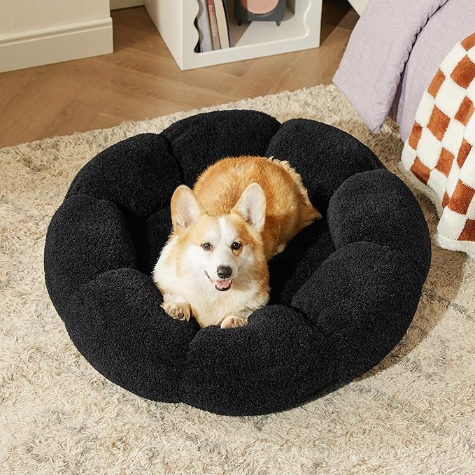 Lesure Calming Large Dog Bed 100 lbs, 36"