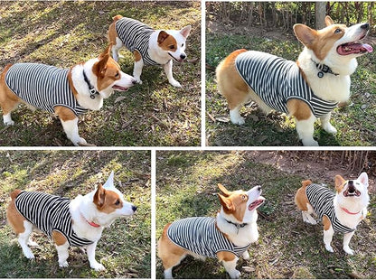 Koneseve Dog Shirt Vest Lightweight Stretchy Dog T-Shirts 2 Pack 2XL ]