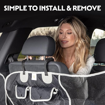 Dog Seat Cover 60/40 Split 4 in 1 Front