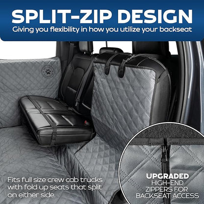 Truck Back Seat Cover for Dogs