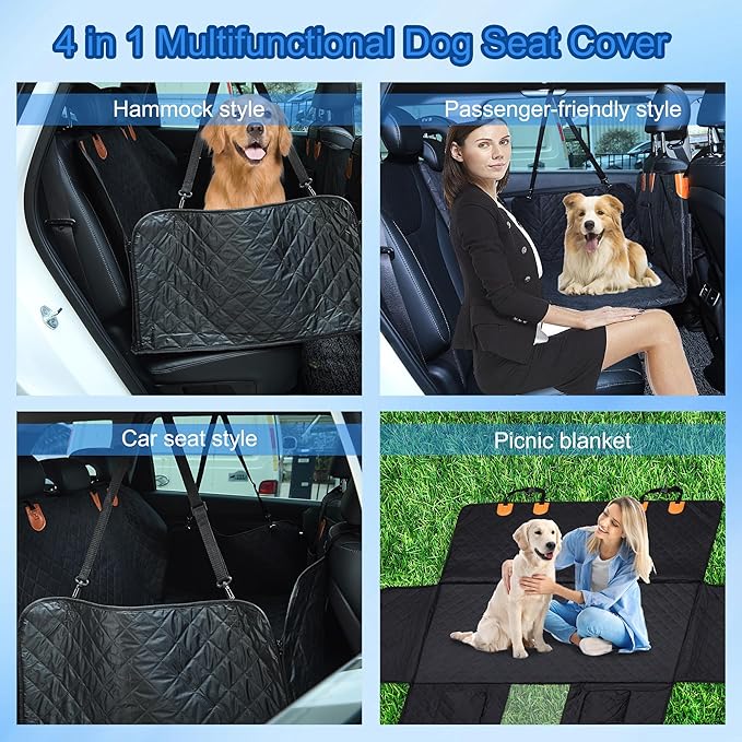 Anyoupin Back Seat Extender for Dogs