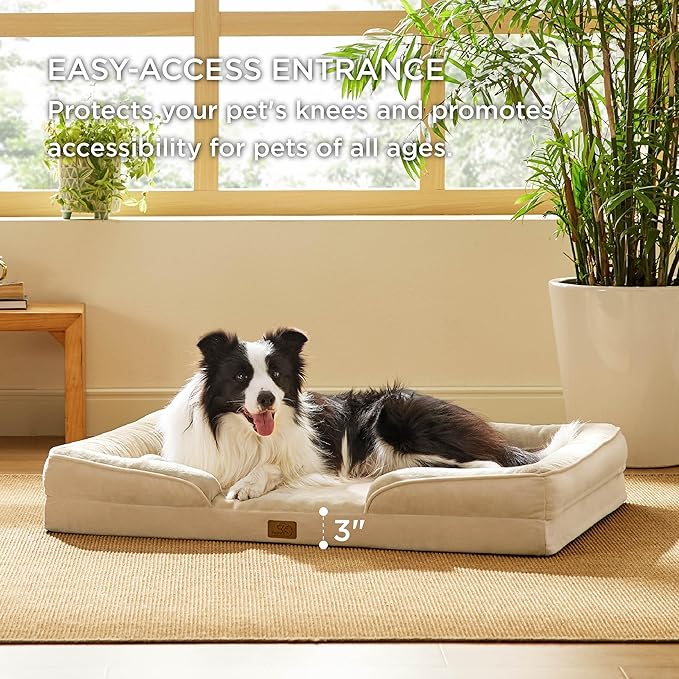 Bedsure Orthopedic Dog Bed for Large Dogs