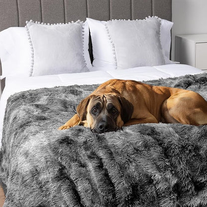 PetAmi Waterproof Dog Blanket for Large Dog 90x90 Tie-Dye