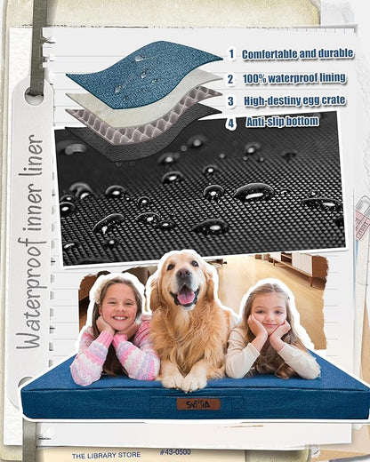 Sytopia Large Dog Crate Bed 60 lbs,