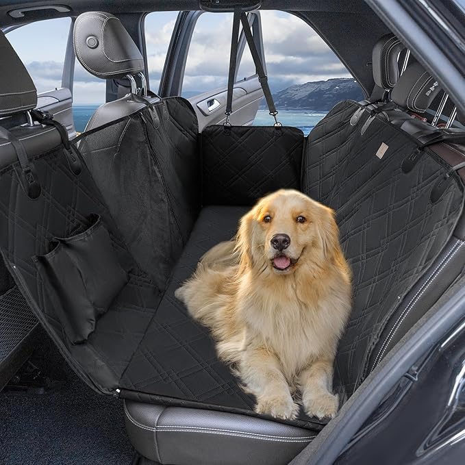 Dog Car Seat Cover 54" x 58" Dog 600D Oxford