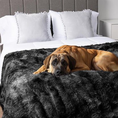 PetAmi Waterproof Dog Blanket for Large Dog 90x90 Tie-Dye