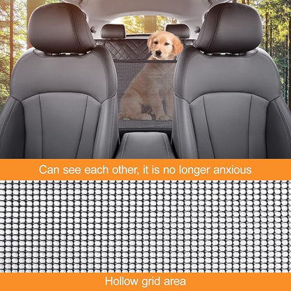 GXT Dog Back Seat Cover Protector for Cars SUV and Trucks with Mesh Window