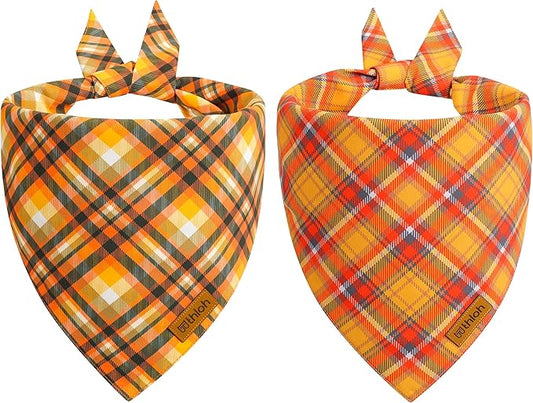 Fall Dog Bandanas 2 Pack