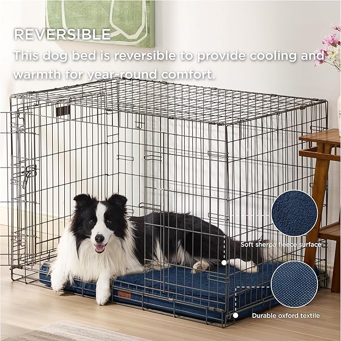 Bedsure Extra Large Dog Crate Bed 100 lbs,