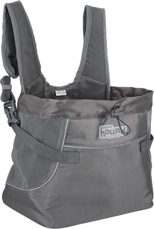 Outward Hound PupPak Dog Front Carrier, Small, Grey