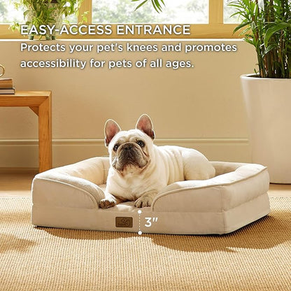 Bedsure Orthopedic Dog Bed for Medium Dogs