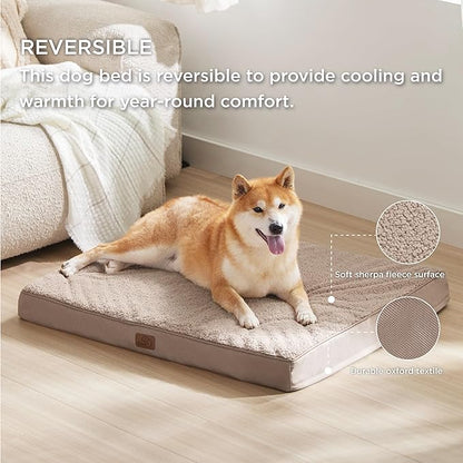 Bedsure Large Dog Bed for Large Dogs 75 lbs,