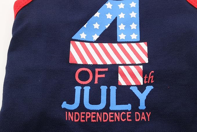 4th of July Small Puppy Clothes Independent Day