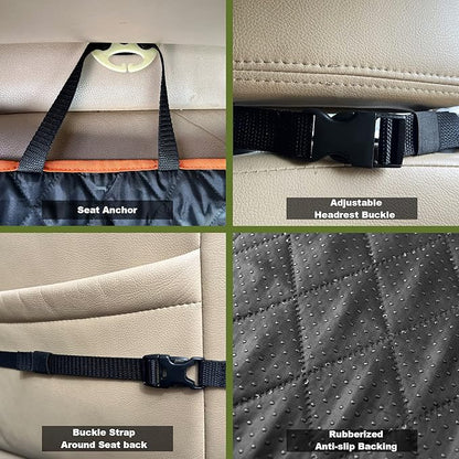 2 Packs Car Front Seat Cover for Dogs