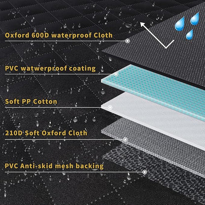 Dog Car Seat Cover for Back Seat