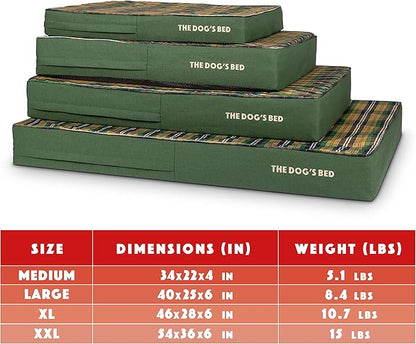 The Dog’s Bed Orthopedic Memory Foam Dog Bed 54x36, Pain