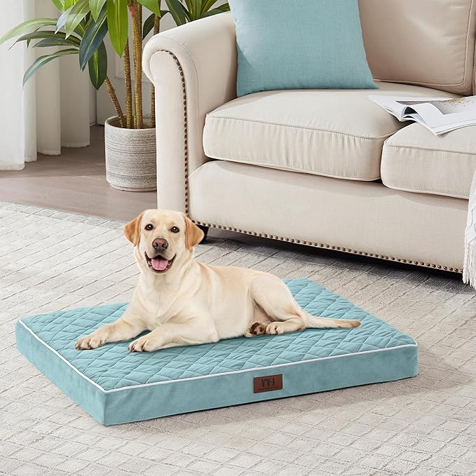 Orthopedic Dog Beds for Medium Large Dogs with Removable Washable Cover 30 inch,