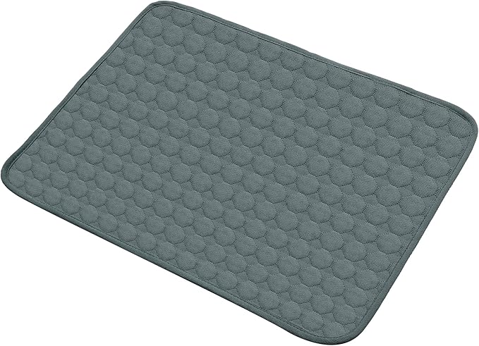 X AUTOHAUX Dog Seat Cover Reuse Car Seat 60x45cm Grayblue