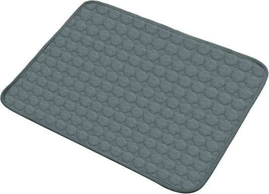 X AUTOHAUX Dog Seat Cover Reuse Car Seat 60x45cm Grayblue