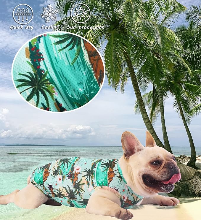 Hawaiian Dog Shirts