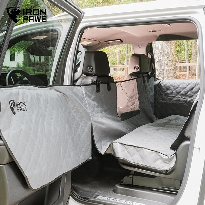 Dog Car Seat Cover with Door Scratch Protector