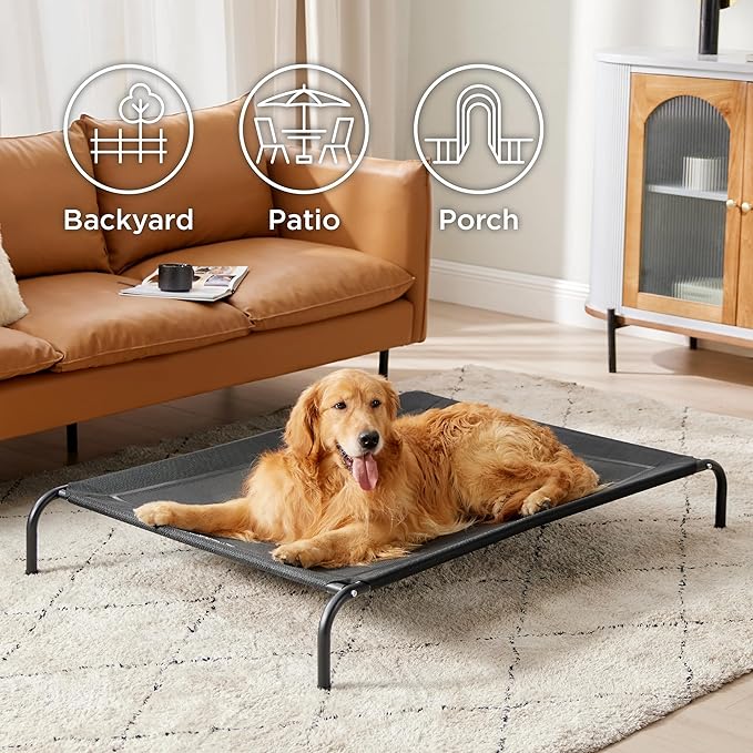 Bedsure XL Elevated Outdoor Dog Bed